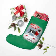 Load image into Gallery viewer, Rat Terrier Best In Snow Christmas Stockings