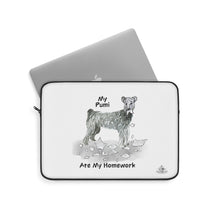 Load image into Gallery viewer, My Pumi Ate My Homework Laptop Sleeve
