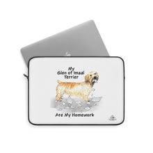 Load image into Gallery viewer, My Glen of Imaal Terrier Ate My Homework Laptop Sleeve