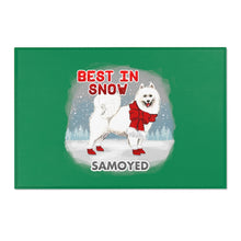 Load image into Gallery viewer, Samoyed Best In Snow Area Rug