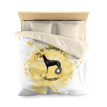 Load image into Gallery viewer, Beauceron Pet Fashionista Duvet Cover