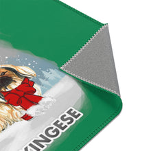 Load image into Gallery viewer, Pekingese Best In Snow Area Rug