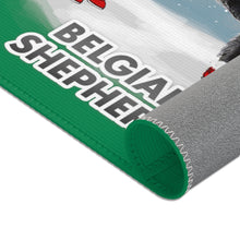 Load image into Gallery viewer, Belgian Shepherd Best In Snow Area Rug