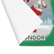 Load image into Gallery viewer, Komondor Best In Snow Placemat