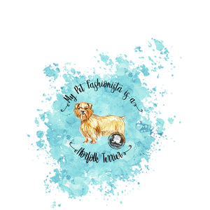 Norfolk Terrier Pet Fashionista Duvet Cover