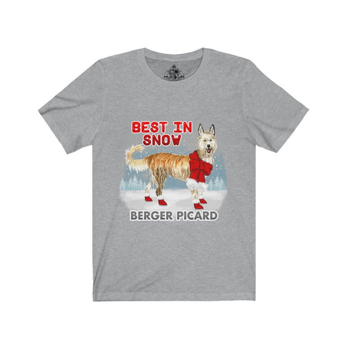 Berger Picard Best In Snow Unisex Jersey Short Sleeve Tee