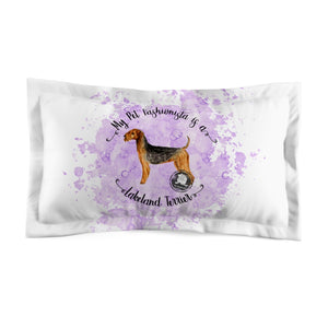 Lakeland Terrier Pet Fashionista Pillow Sham