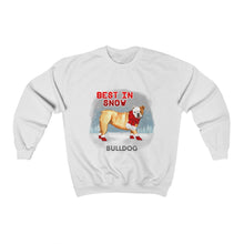Load image into Gallery viewer, Bulldog Best In Snow Heavy Blend™ Crewneck Sweatshirt