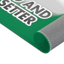 Load image into Gallery viewer, Irish Red and White Setter Best In Snow Area Rug
