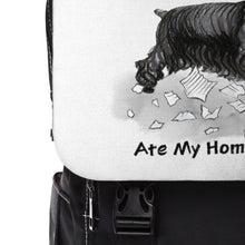 Load image into Gallery viewer, My Black Cocker Spaniel Ate My Homework Backpack