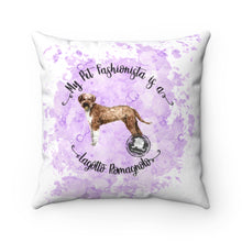 Load image into Gallery viewer, Lagotto Romagnolo Pet Fashionista Square Pillow