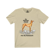 Load image into Gallery viewer, My Pharoah Ate My Homework Unisex Jersey Short Sleeve Tee
