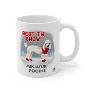 Standard Poodle Best In Snow Mug