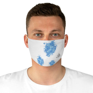 Blue Pet Fashionista Fabric Face Mask