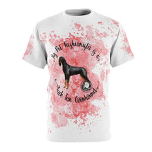 Load image into Gallery viewer, Black and Tan Coonhound Pet Fashionista All Over Print Shirt