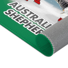 Load image into Gallery viewer, Australian Shepherd Best In Snow Area Rug