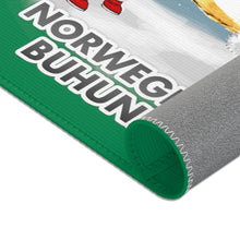 Load image into Gallery viewer, Norwegian Buhund Best In Snow Area Rug