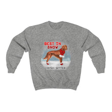Load image into Gallery viewer, Irish Setter Best In Snow Heavy Blend™ Crewneck Sweatshirt