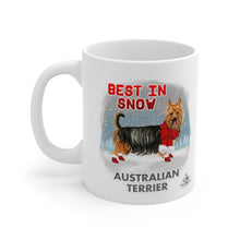 Load image into Gallery viewer, Australian Terrier Best In Snow Mug