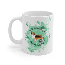 Load image into Gallery viewer, Shetland Sheepdog Pet Fashionista Mug
