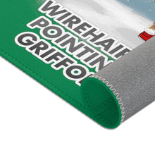 Load image into Gallery viewer, Wirehaired Pointing Griffon Best In Snow Area Rug