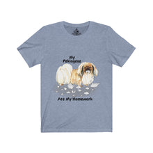 Load image into Gallery viewer, My Pekingese Ate My Homework Unisex Jersey Short Sleeve Tee