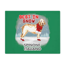 Load image into Gallery viewer, Spinone Italiano Best In Snow Placemat