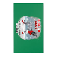 Load image into Gallery viewer, Kerry Blue Terrier Best In Snow Area Rug