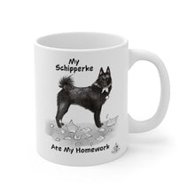 Load image into Gallery viewer, My Schipperke Ate My Homework Mug