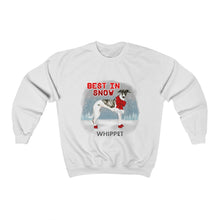 Load image into Gallery viewer, Whippet Best In Snow Heavy Blend™ Crewneck Sweatshirt