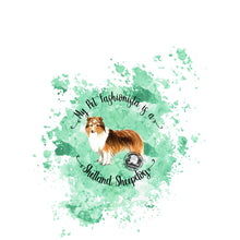 Load image into Gallery viewer, Shetland Sheepdog Pet Fashionista Duvet Cover