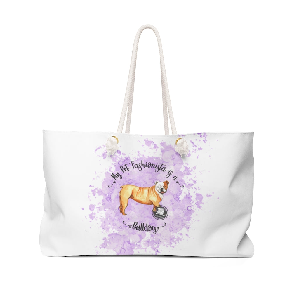 Bulldog Pet Fashionista Weekender Bag