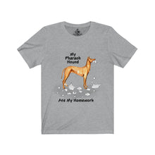 Load image into Gallery viewer, My Pharoah Ate My Homework Unisex Jersey Short Sleeve Tee