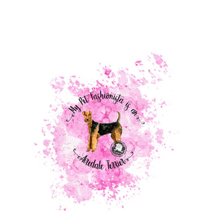 Airedale Terrier Pet Fashionista Duvet Cover