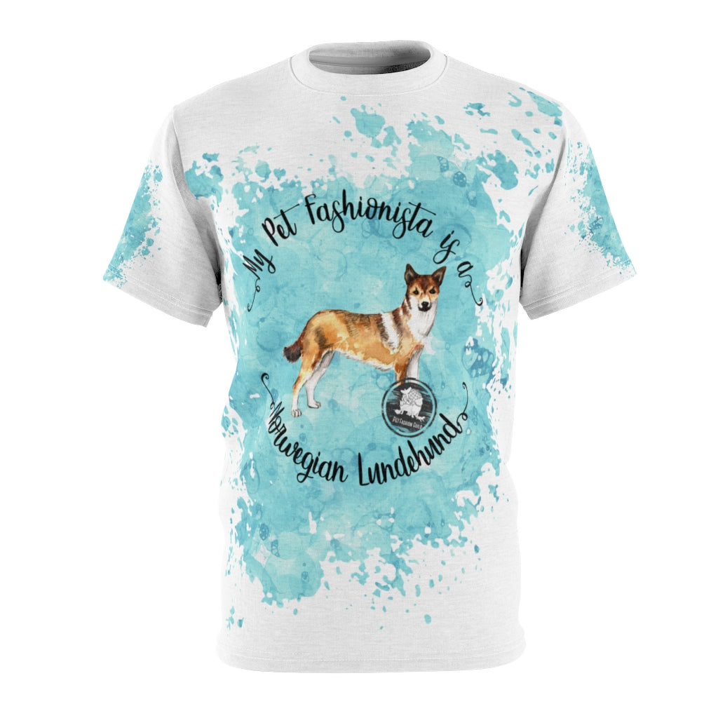 Norwegian Lundehund Pet Fashionista All Over Print Shirt