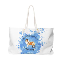 Load image into Gallery viewer, Collie (Rough) Pet Fashionista Weekender Bag