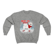 Load image into Gallery viewer, Samoyed Best In Snow Heavy Blend™ Crewneck Sweatshirt