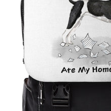 Load image into Gallery viewer, My Rat Terrier Ate My Homework Backpack