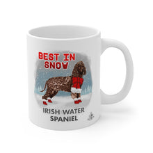 Load image into Gallery viewer, Irish Water Spaniel Best In Snow Mug