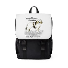Load image into Gallery viewer, My Polish Lowland Sheepdog Ate My Homework Backpack