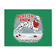 Load image into Gallery viewer, Dalmation Best In Snow Placemat