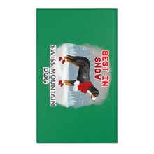 Load image into Gallery viewer, Swiss Mountain Dog Best In Snow Area Rug