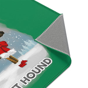 Plott Hound Best In Snow Area Rug