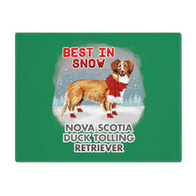 Load image into Gallery viewer, Nova Scotia Duck Tolling Retriever Best In Snow Placemat