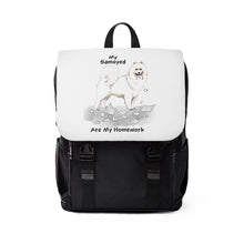 Load image into Gallery viewer, My Samoyed Ate My Homework Backpack