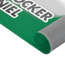 Load image into Gallery viewer, Black Cocker Spaniel Best In Snow Area Rug