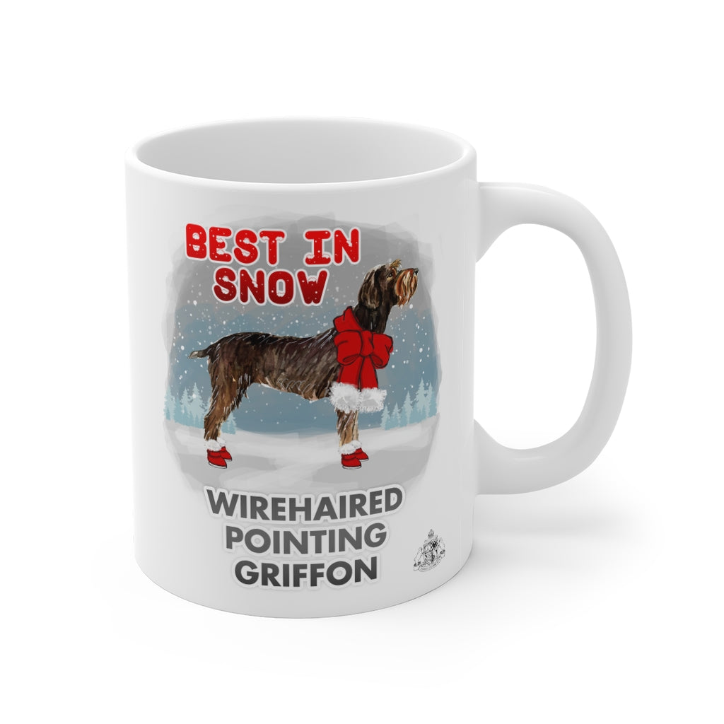 Wirehaired Pointing Griffon Best In Snow Mug