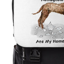 Load image into Gallery viewer, My Lagotto Romagnolo Ate My Homework Backpack