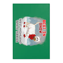 Load image into Gallery viewer, West Highland Terrier Best In Snow Area Rug