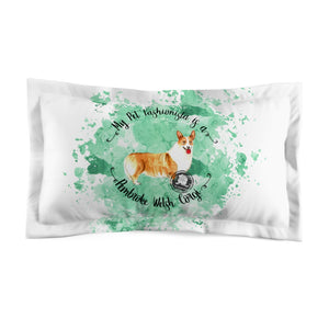 Pembroke Welsh Corgi Pet Fashionista Pillow Sham